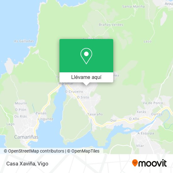 Mapa Casa Xaviña