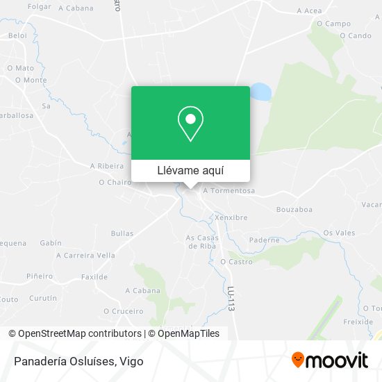Mapa Panadería Osluíses