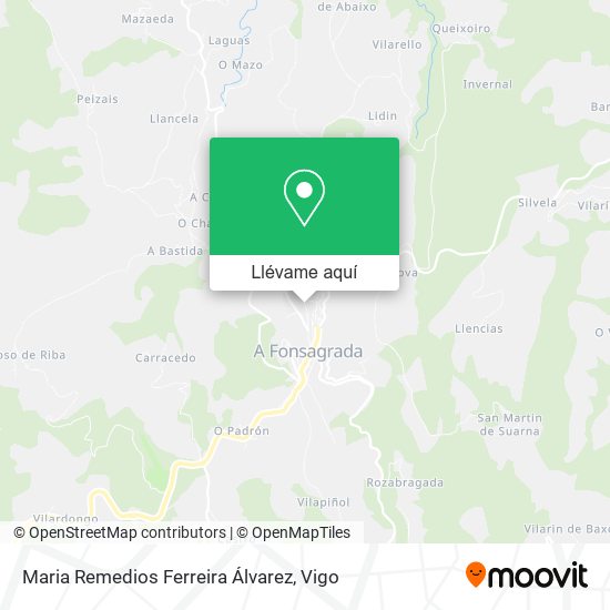 Mapa Maria Remedios Ferreira Álvarez