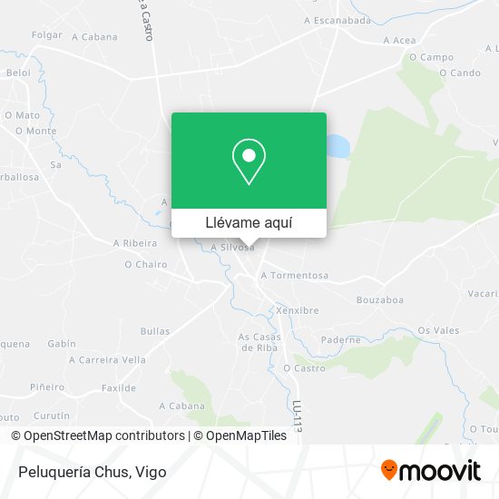 Mapa Peluquería Chus