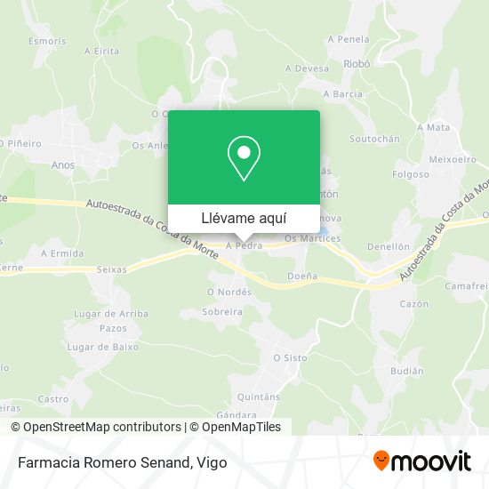 Mapa Farmacia Romero Senand