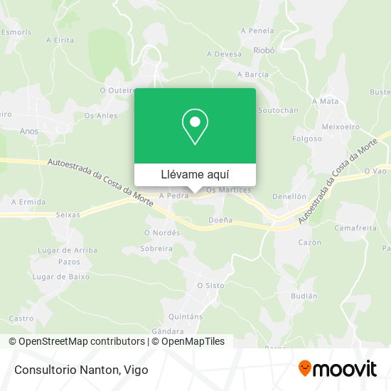Mapa Consultorio Nanton
