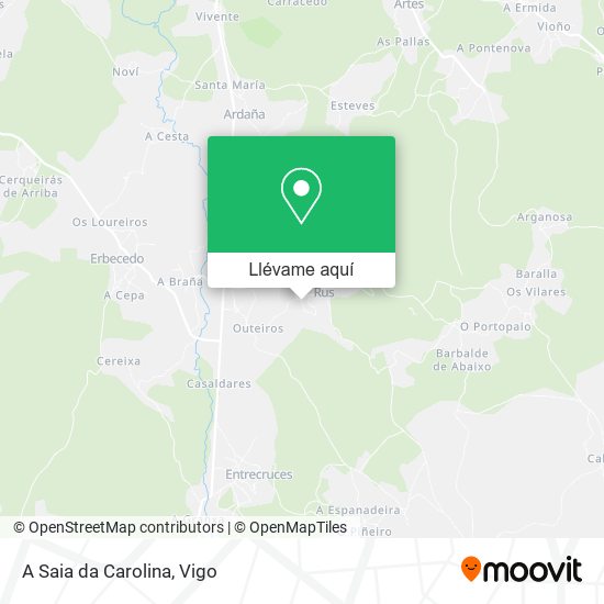 Mapa A Saia da Carolina