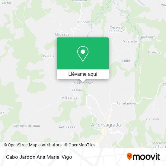 Mapa Cabo Jardon Ana Maria