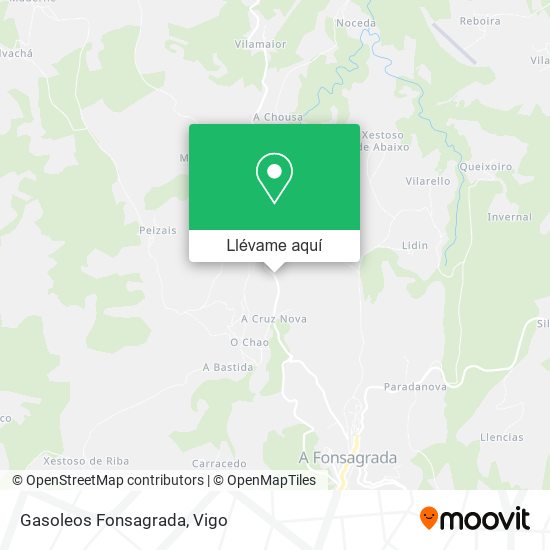 Mapa Gasoleos Fonsagrada