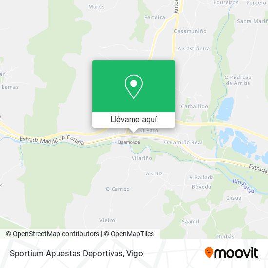 Mapa Sportium Apuestas Deportivas