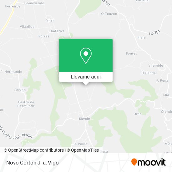 Mapa Novo Corton J. a