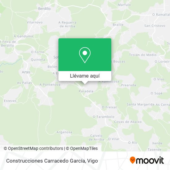 Mapa Construcciones Carracedo García