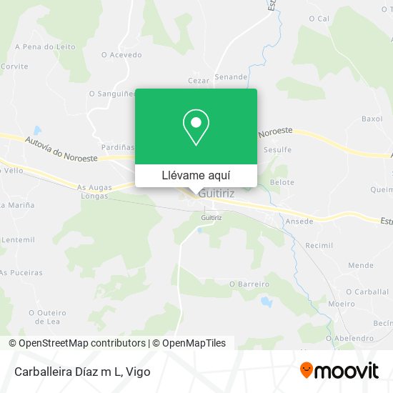 Mapa Carballeira Díaz m L