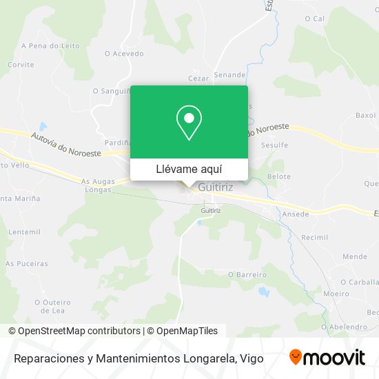 Mapa Reparaciones y Mantenimientos Longarela
