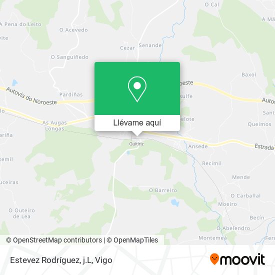 Mapa Estevez Rodríguez, j.L