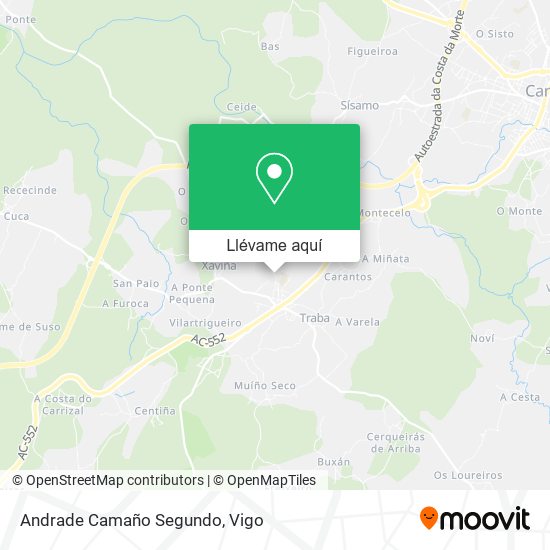 Mapa Andrade Camaño Segundo