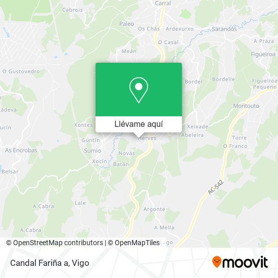 Mapa Candal Fariña a