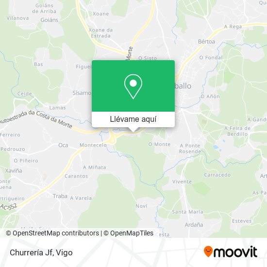 Mapa Churrería Jf