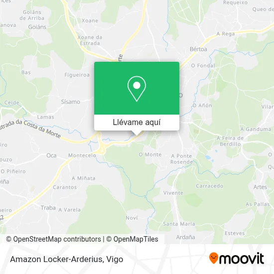 Mapa Amazon Locker-Arderius