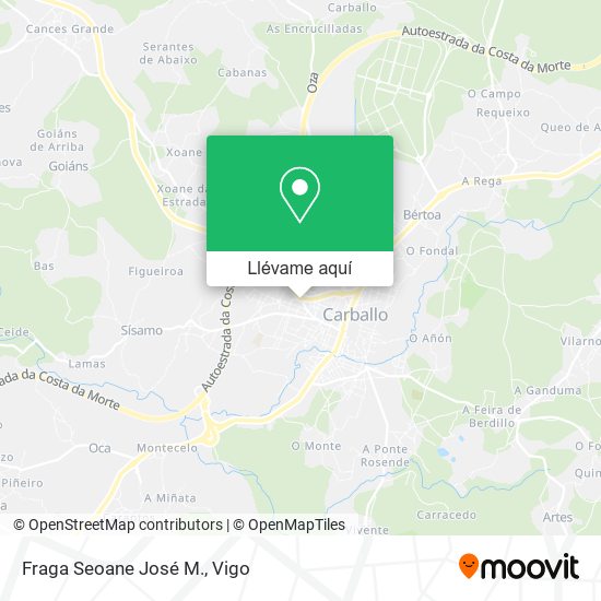 Mapa Fraga Seoane José M.