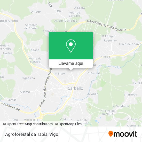 Mapa Agroforestal da Tapia