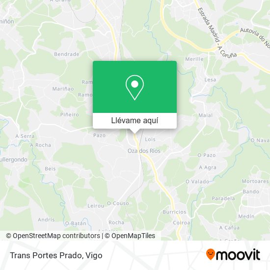 Mapa Trans Portes Prado