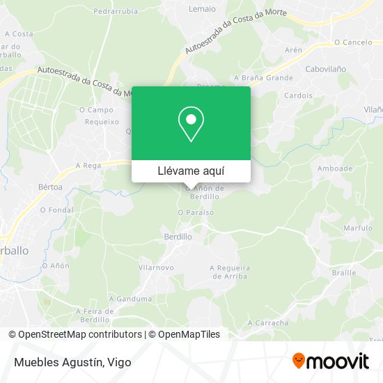 Mapa Muebles Agustín