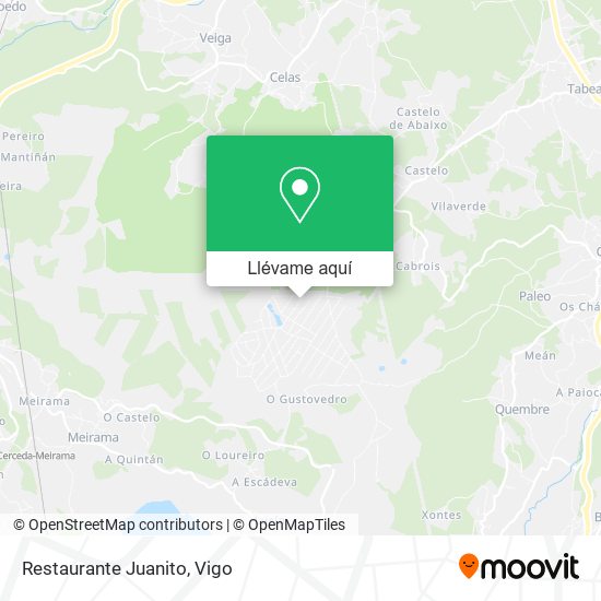 Mapa Restaurante Juanito