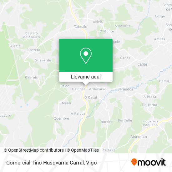 Mapa Comercial Tino Husqvarna Carral