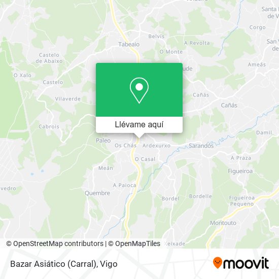 Mapa Bazar Asiático (Carral)