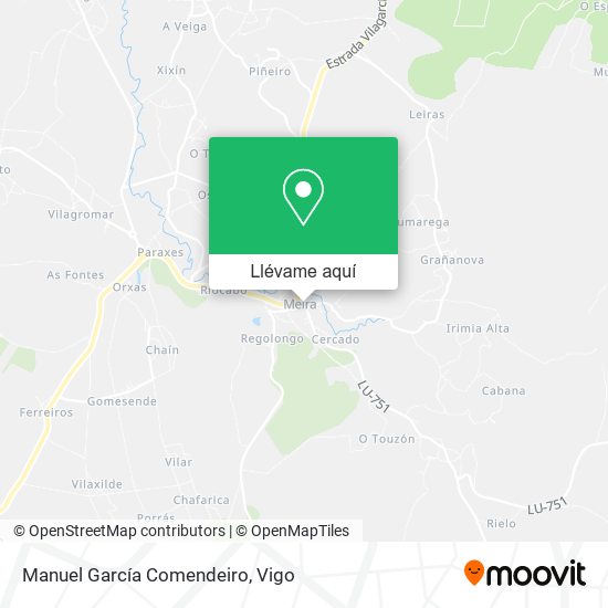 Mapa Manuel García Comendeiro