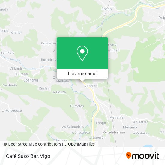 Mapa Café Suso Bar