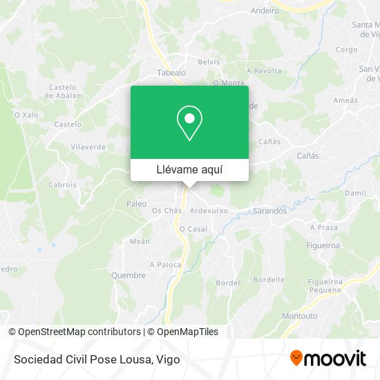Mapa Sociedad Civil Pose Lousa