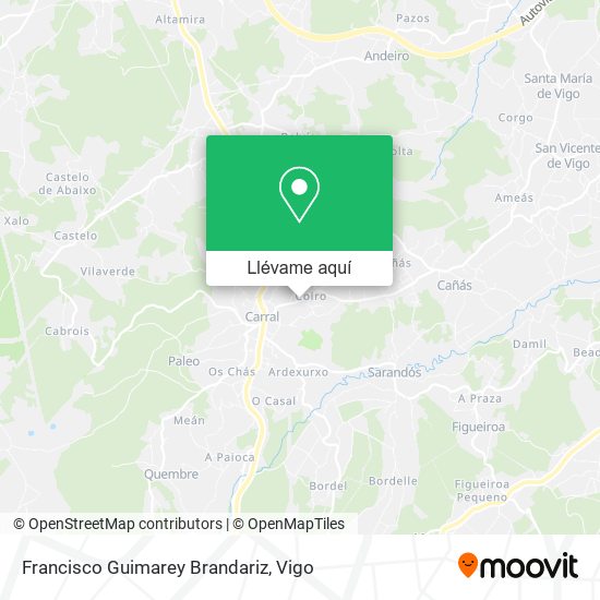 Mapa Francisco Guimarey Brandariz