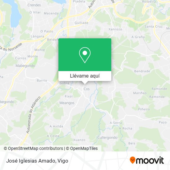 Mapa José Iglesias Amado