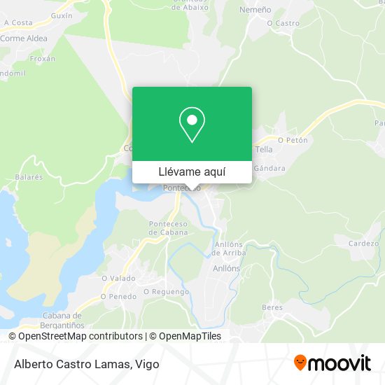 Mapa Alberto Castro Lamas
