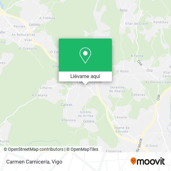 Mapa Carmen Carnicería