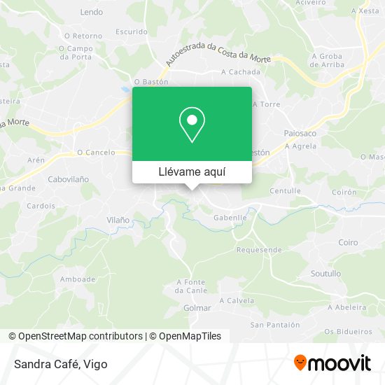 Mapa Sandra Café