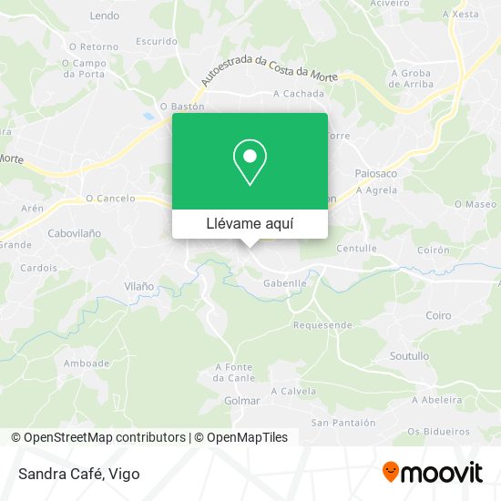 Mapa Sandra Café