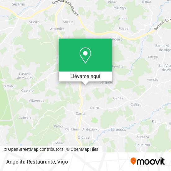 Mapa Angelita Restaurante