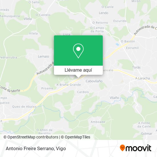 Mapa Antonio Freire Serrano