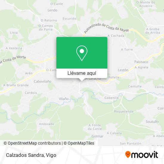 Mapa Calzados Sandra