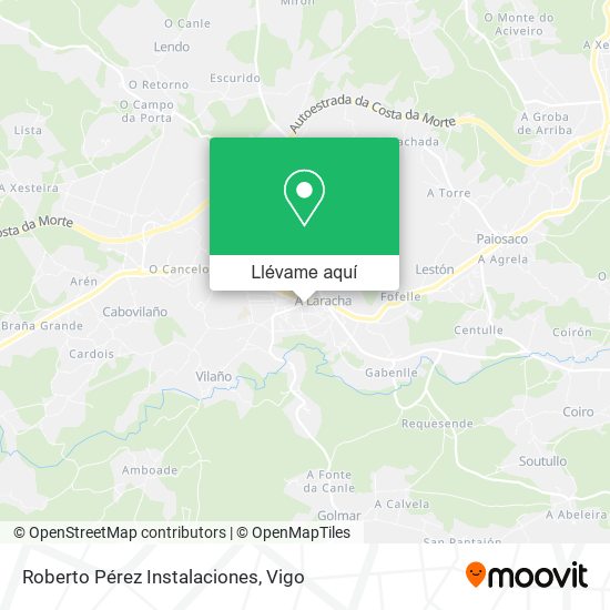 Mapa Roberto Pérez Instalaciones
