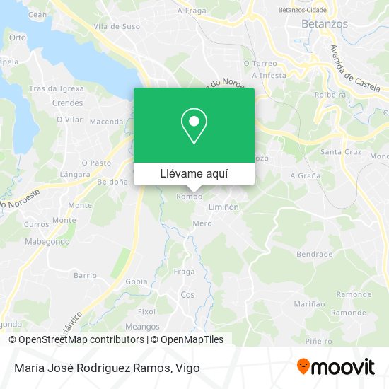Mapa María José Rodríguez Ramos