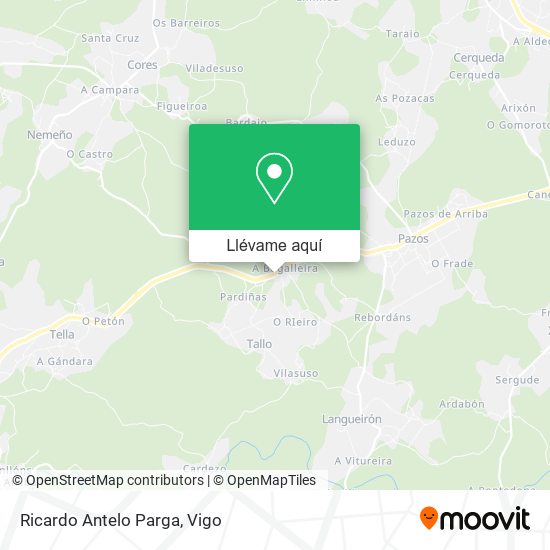 Mapa Ricardo Antelo Parga