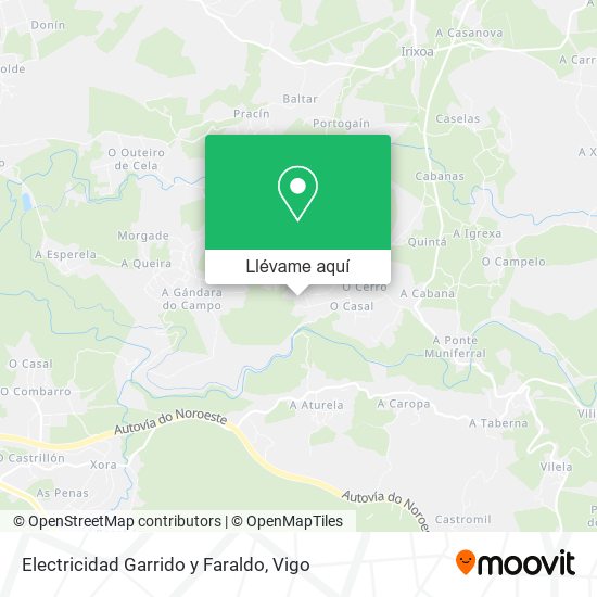 Mapa Electricidad Garrido y Faraldo