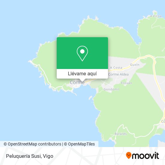 Mapa Peluquería Susi
