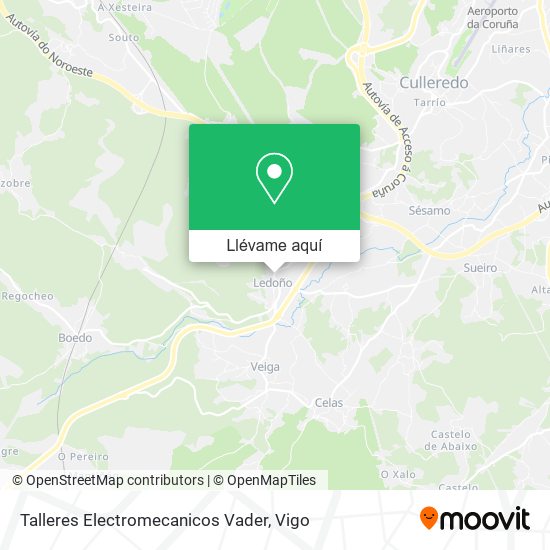 Mapa Talleres Electromecanicos Vader