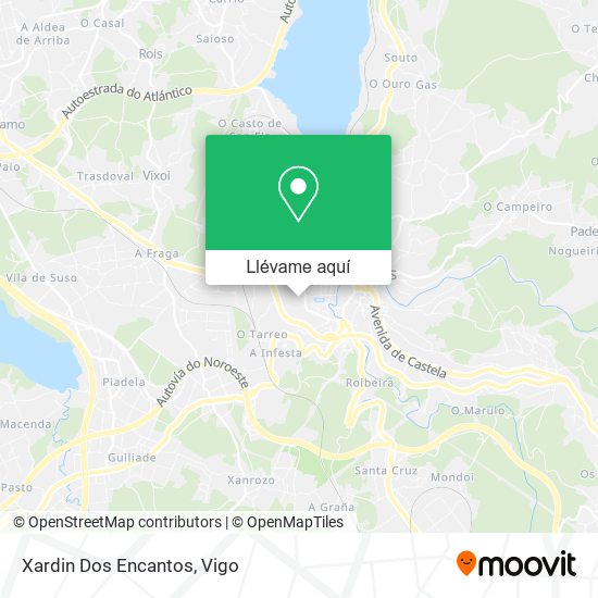 Mapa Xardin Dos Encantos