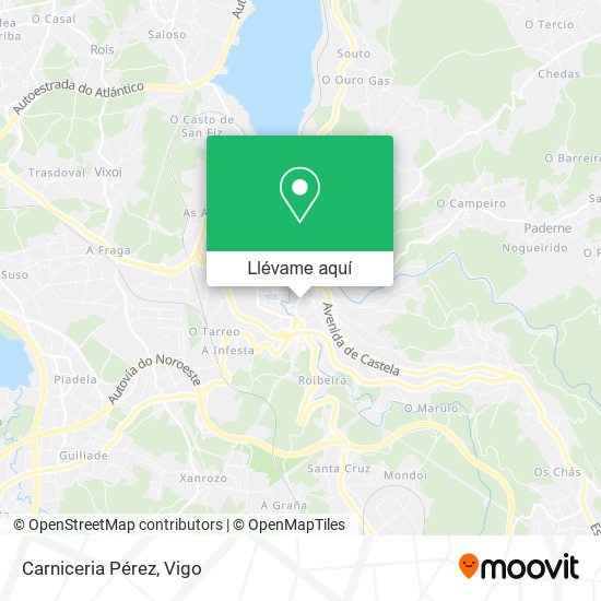Mapa Carniceria Pérez