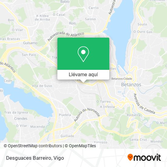 Mapa Desguaces Barreiro
