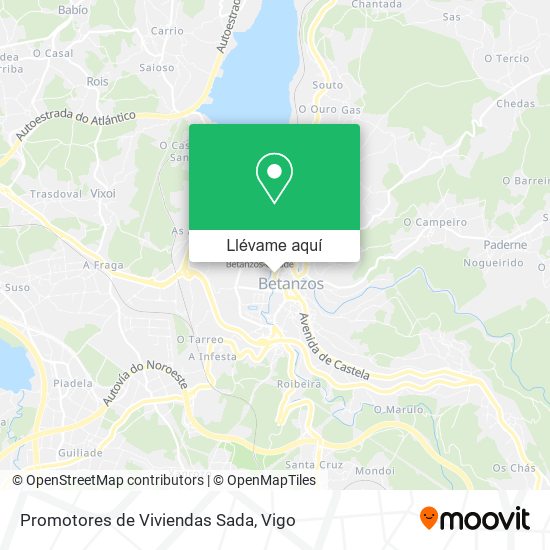 Mapa Promotores de Viviendas Sada