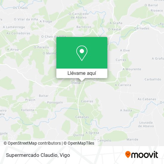 Mapa Supermercado Claudio