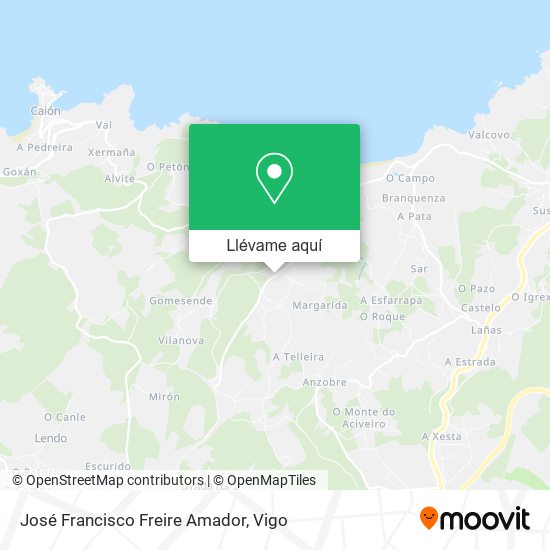 Mapa José Francisco Freire Amador